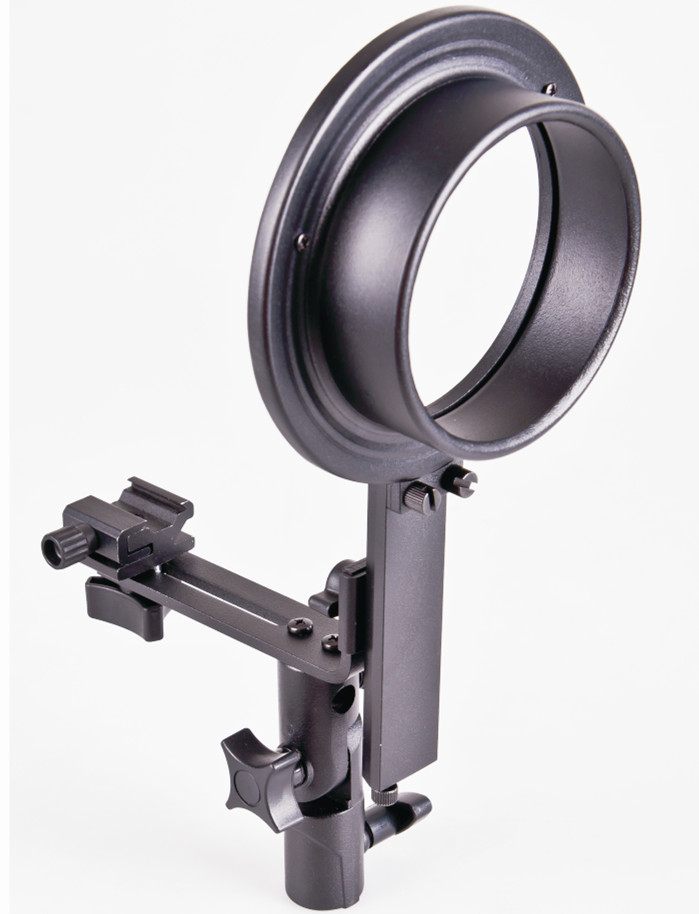 耐思/國宇新品發布 LM型新能源技術閃光燈架，適配神牛金貝等小燈通用卡口